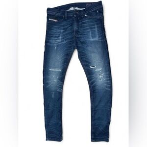 Diesel JoggJeans Spender Slim Fit Denim Sweatpants W30